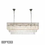 Подвесная люстра iLamp Triumph 6119-1200 NICKEL