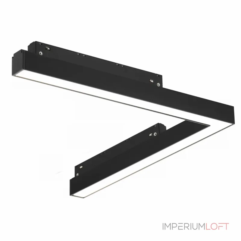 Светильник трековый маг-ый угл. iLEDEX TECHNICAL VISION SMART 4822-013-L320-16W-110DG-BK (раб. с Алисой)
