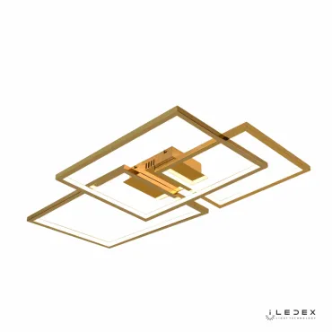 Потолочный светильник iLedex GRACE 230/3A-50W-3000K GOLD Потолочный светильник iLedex GRACE 230/3A-50W-3000K GOLD