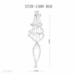 Подвесной светильник iLedex Axis XT20-1300 RGD