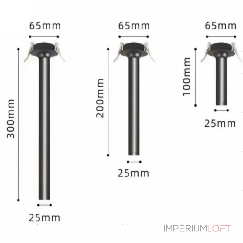 Светильник встраиваемый iLEDEX Telescope 999.3W-200WH от ImperiumLoft Светильник встраиваемый iLEDEX Telescope 999.3W-200WH от ImperiumLoft
