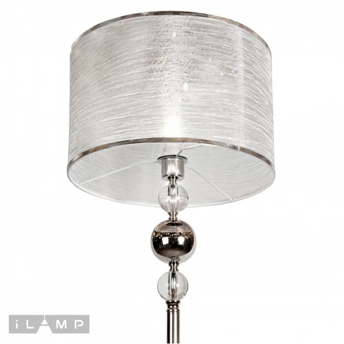 Напольный светильник iLamp Chelsea F2400-1 Nickel от ImperiumLoft
