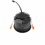 Светильник встраиваемый iLedex Mars DIM 112-12W-D80-3000K-24DG-BK