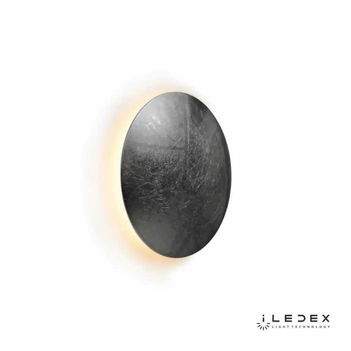 Настенный светильник iLedex Lunar ZD8102-12W 3000K silver foil от ImperiumLoft