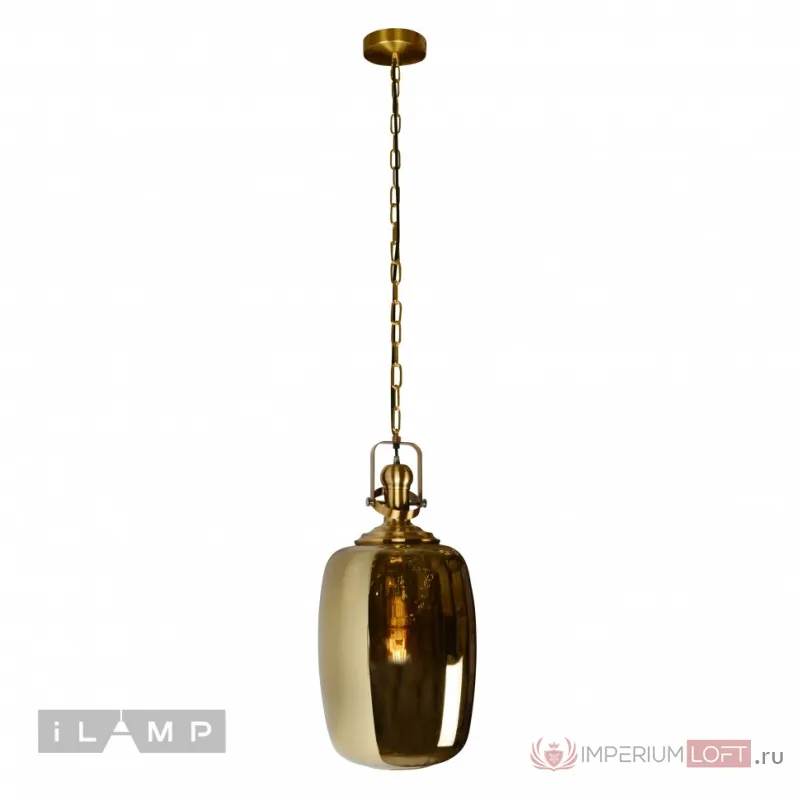 Подвесная люстра iLamp Edition A1509/300/C3 Золотая от ImperiumLoft