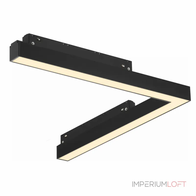 Светильник трековый маг-ый угл. iLEDEX TECHNICAL VISION SMART 4822-013-L320-16W-110DG-BK (раб. с Алисой)