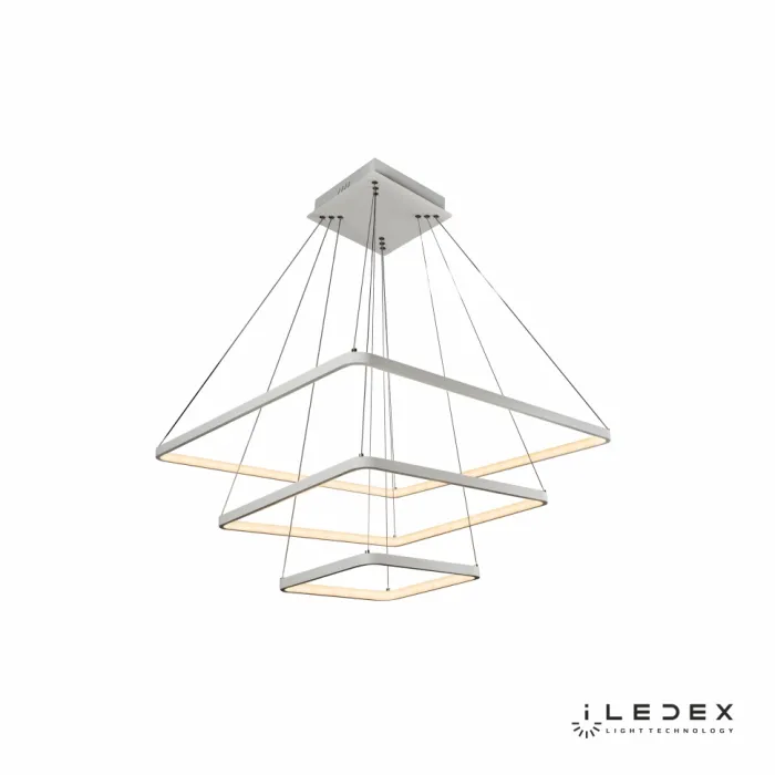 Подвесная люстра iLedex Venus 8153-700+500+300-D-T Белый от ImperiumLoft