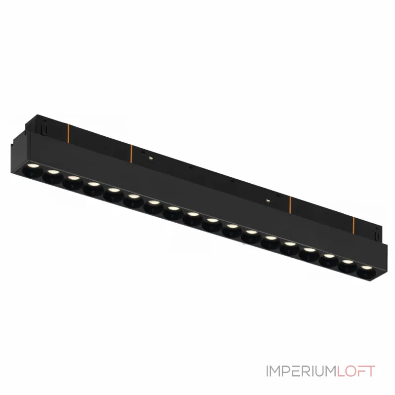 Светильник трековый магнитный iLEDEX TECHNICAL VISION SMART 4822-002-L350-18W-38DG-BK (раб. с Алисой)