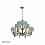 Подвесная люстра iLamp Arcadia 85095/8+4 Хром от ImperiumLoft
