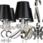 Подвесная люстра iLamp Stella RM1684/8 Хром от ImperiumLoft