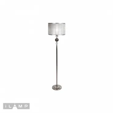 Напольный светильник iLamp Chelsea F2400-1 Nickel от ImperiumLoft