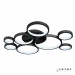 Потолочный светильник iLedex Ring Star 9004-8L-X 3000/6000K Чёрный