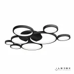Потолочный светильник iLedex Ring Star 9004-8L-X 3000/6000K Чёрный