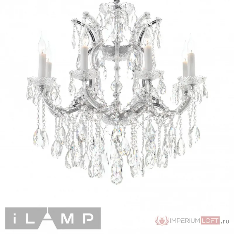 Светильник подвесной iLamp Diamond 6071-8 CR+CL от ImperiumLoft