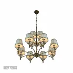 Подвесная люстра iLamp Olivia 82336/8+4 Хром