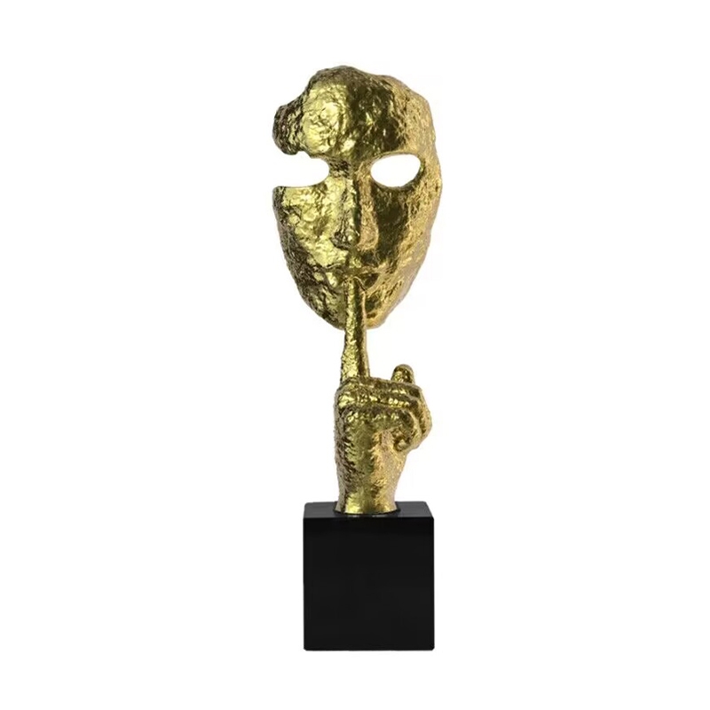 Статуэтка настольная iLedex TOP SECRET 7403 GOLD & BLACK