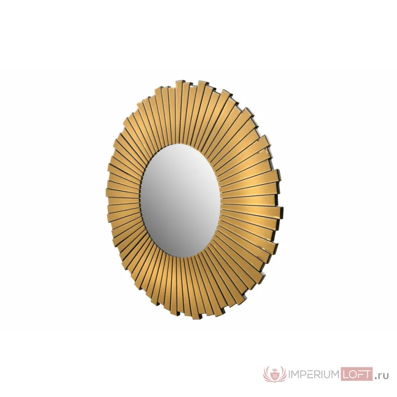 Зеркало ArtHomeDecor Sun A072 стекло 900*900 янтарный от ImperiumLoft