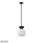 Подвесной светильник iLamp Mono P6079-1 BK+WH