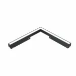 Светильник трековый маг-ый угл. iLEDEX TECHNICAL VISION SMART 4822-013-L320-16W-110DG-BK (раб. с Алисой)
