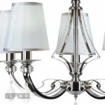 Подвесная люстра iLamp Amadea RM5220/5 Хром от ImperiumLoft