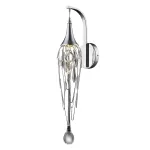 Бра DeLight Collection Goddess Tears W68009S-1 chrome Цвет арматуры хром Цвет плафонов хром от ImperiumLoft