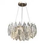 Подвесная люстра D8011P/R-600 gold/smoky