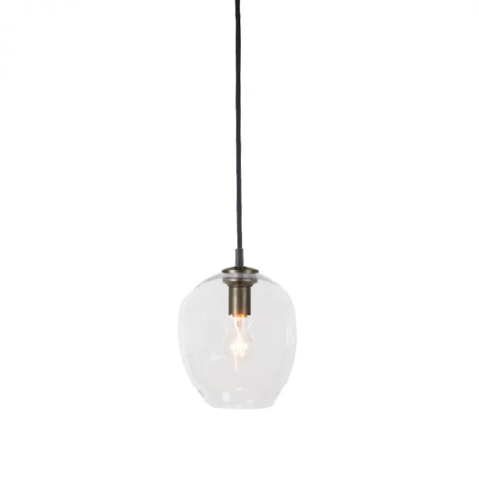 Подвесной светильник DeLight Collection Bubble KG0579P-1 clear Цвет арматуры латунь Цвет плафонов прозрачный от ImperiumLoft