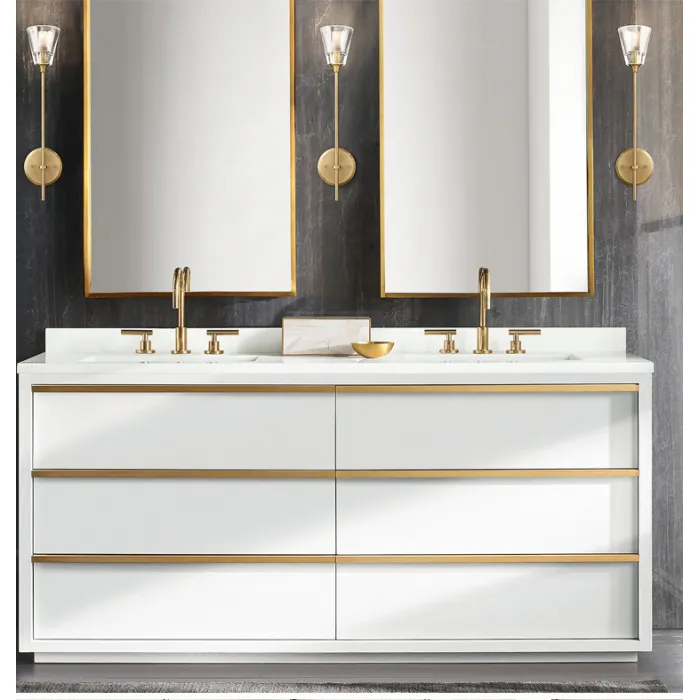 Настенный светильник Torche De Verre 1 light gold от ImperiumLoft