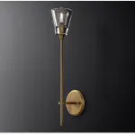 Настенный светильник Torche De Verre 1 light gold от ImperiumLoft