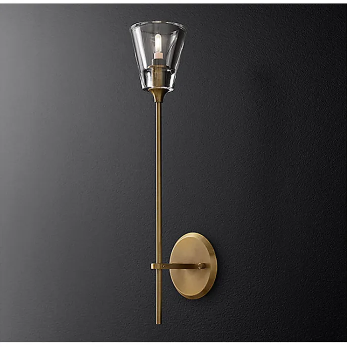 Настенный светильник Torche De Verre 1 light gold от ImperiumLoft