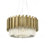 Светильник на штанге DeLight Collection Barclay P68056M-8 gold Цвет арматуры желтый Цвет плафонов желтый от ImperiumLoft