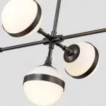 Люстра на штанге 9252P/5L black