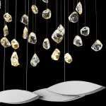 Подвесной светильник DeLight Collection Starry Clouds PR98027M white Цвет арматуры черный Цвет плафонов прозрачный от ImperiumLoft