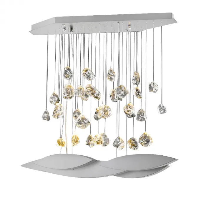 Подвесной светильник DeLight Collection Starry Clouds PR98027M white Цвет арматуры черный Цвет плафонов прозрачный от ImperiumLoft