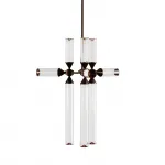 Подвесной светильник DeLight Collection Castle LD88798-9 Цвет арматуры черный Цвет плафонов прозрачный от ImperiumLoft