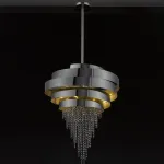 Подвесной светильник DeLight Collection 68044 68044 black chrome Цвет арматуры хром Цвет плафонов хром от ImperiumLoft