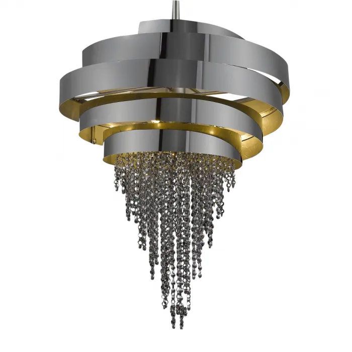 Подвесной светильник DeLight Collection 68044 68044 black chrome Цвет арматуры хром Цвет плафонов хром от ImperiumLoft