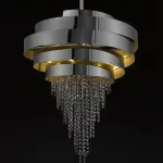 Подвесной светильник DeLight Collection 68044 68044 black chrome Цвет арматуры хром Цвет плафонов хром от ImperiumLoft