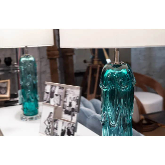 Настольная лампа декоративная DeLight Collection Crystal Table Lamp BRTL3118 Цвет арматуры хром от ImperiumLoft