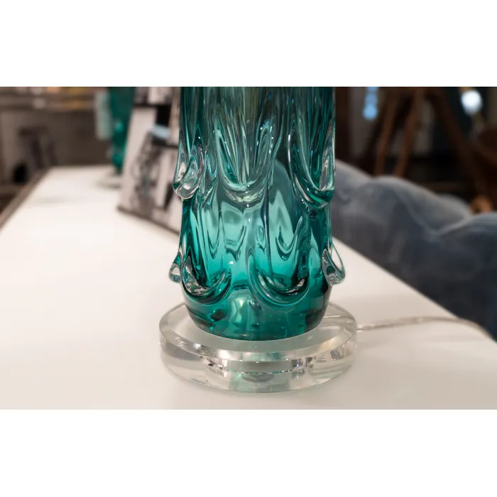 Настольная лампа декоративная DeLight Collection Crystal Table Lamp BRTL3118 Цвет арматуры хром от ImperiumLoft