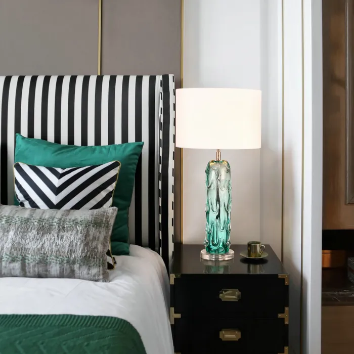 Настольная лампа декоративная DeLight Collection Crystal Table Lamp BRTL3118 Цвет арматуры хром от ImperiumLoft