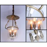 Подвесной светильник DeLight Collection BRCH9019 BRCH9019-3 Цвет арматуры золото Цвет плафонов прозрачный от ImperiumLoft