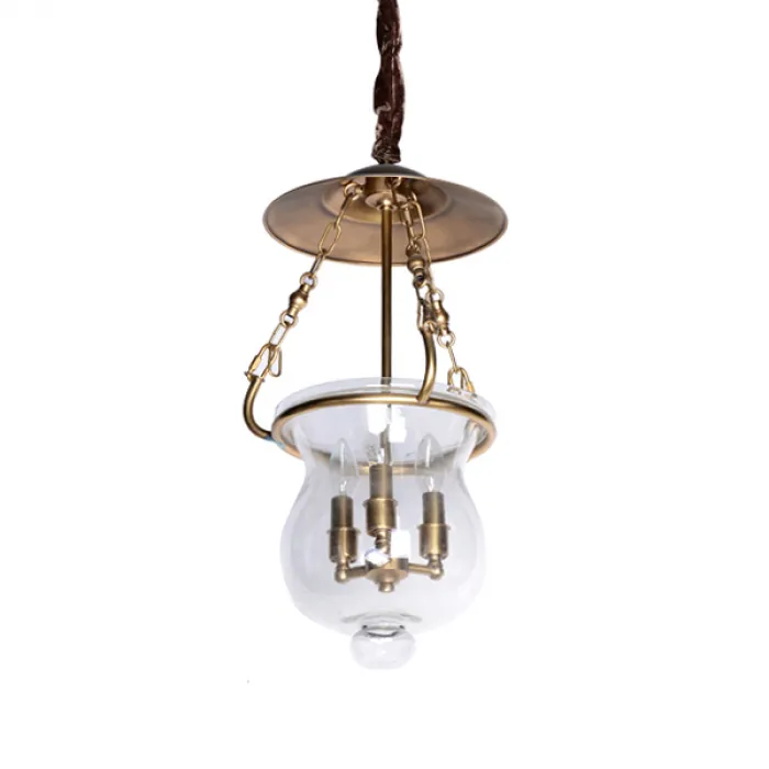 Подвесной светильник DeLight Collection BRCH9019 BRCH9019-3 Цвет арматуры золото Цвет плафонов прозрачный от ImperiumLoft