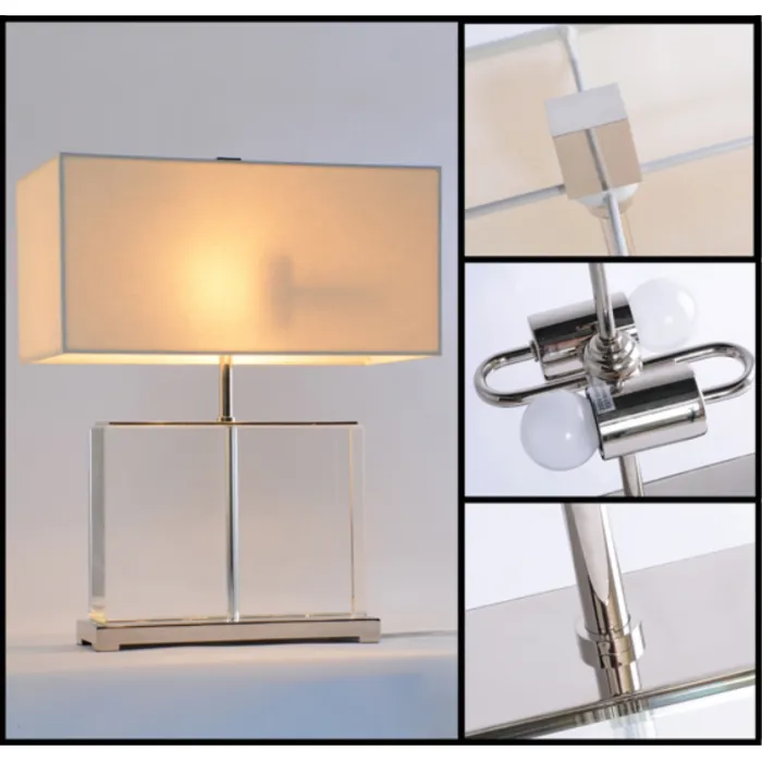 Настольная лампа декоративная DeLight Collection Crystal Table Lamp TL1114-CG от ImperiumLoft