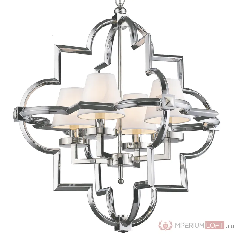 Подвесная люстра DeLight Collection Mandeville KM0728P-4M nickel от ImperiumLoft