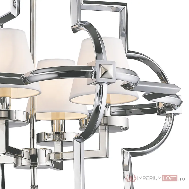Подвесная люстра DeLight Collection Mandeville KM0728P-4M nickel от ImperiumLoft