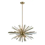 Люстра на штанге P68112-8AB antique brass