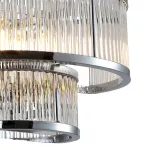 Накладной светильник DeLight Collection Crystal Bar KM0926W-2 chrome Цвет арматуры хром Цвет плафонов прозрачный от ImperiumLoft