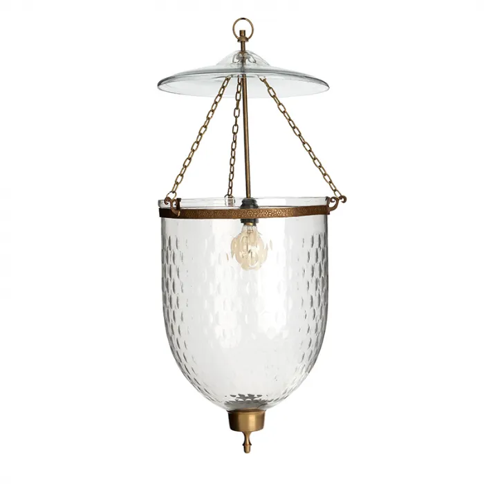Подвесной светильник DeLight Collection Bexley KG0807P-1L brass Цвет арматуры латунь Цвет плафонов прозрачный от ImperiumLoft