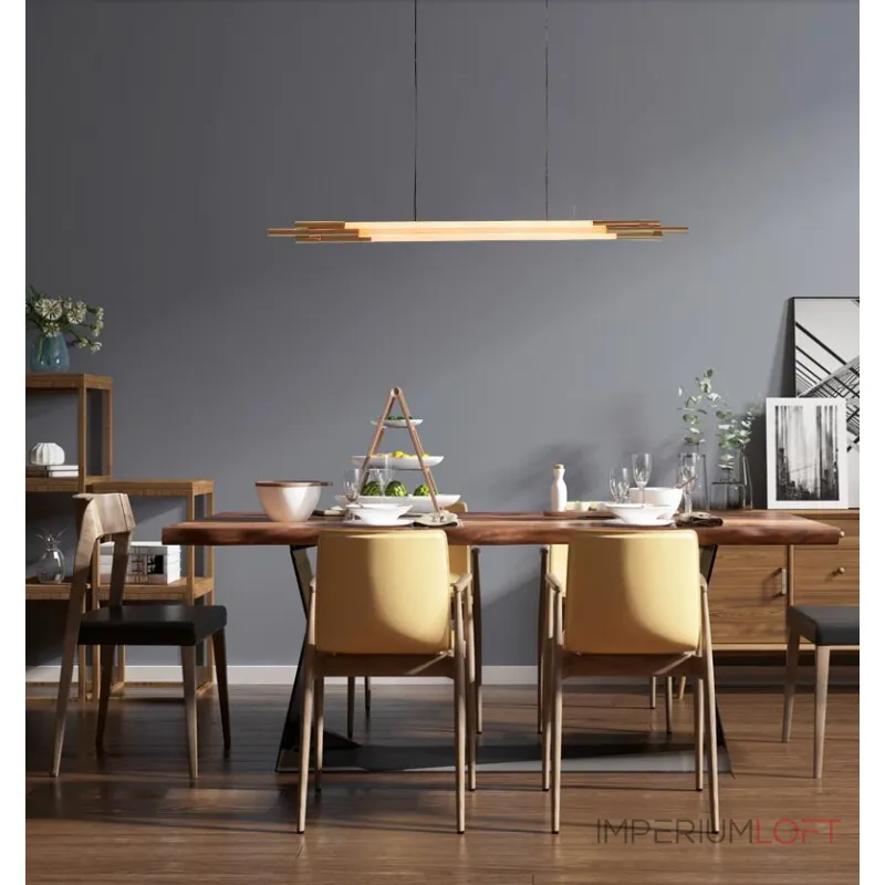 Подвесной светильник 10338P gold